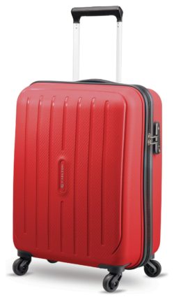 Carlton - Phoenix Small 4 Wheel Trolley Case - Red